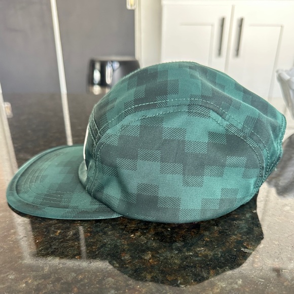 Billionaire Boys Club Teal Green Plaid Five-Panel Camp Cap - Picture 4 of 9